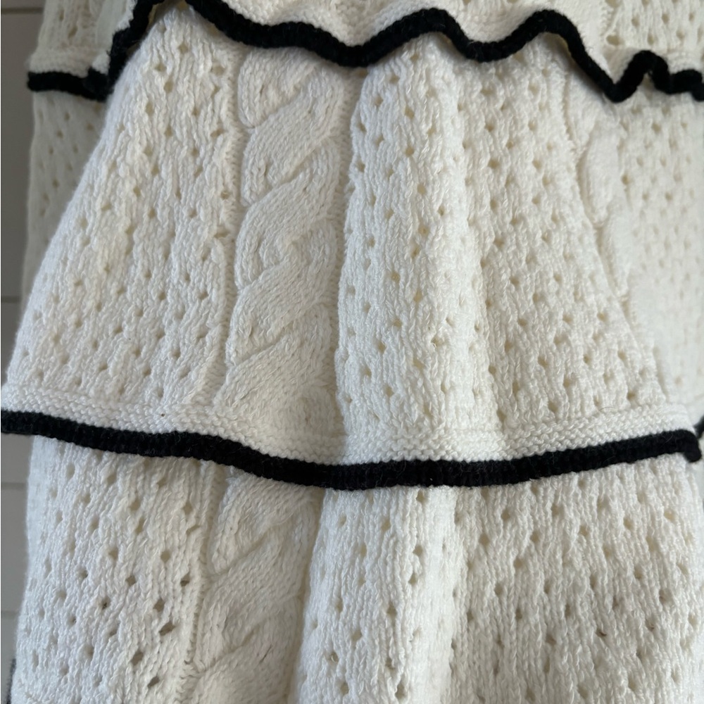 JOIE | Tanya tiered sweater skirt M - Picture 7 of 10